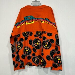 Walt Disney World Halloween 2023 KIDS Spirit Jersey Mickey Pumpkins YOUTH Sz L